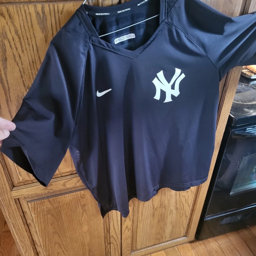Nike Black Jersey with White Details